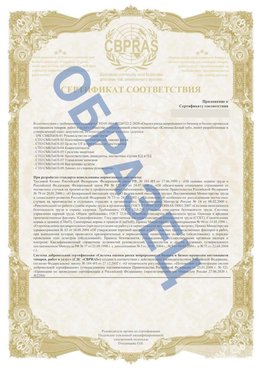 Образец Приложение к СТО 01.064.00220722.2-2020 Каменск-Шахтинский Сертификат СТО 01.064.00220722.2-2020 